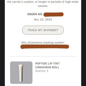 Rhode CINNAMON peptide lip tint 🤎